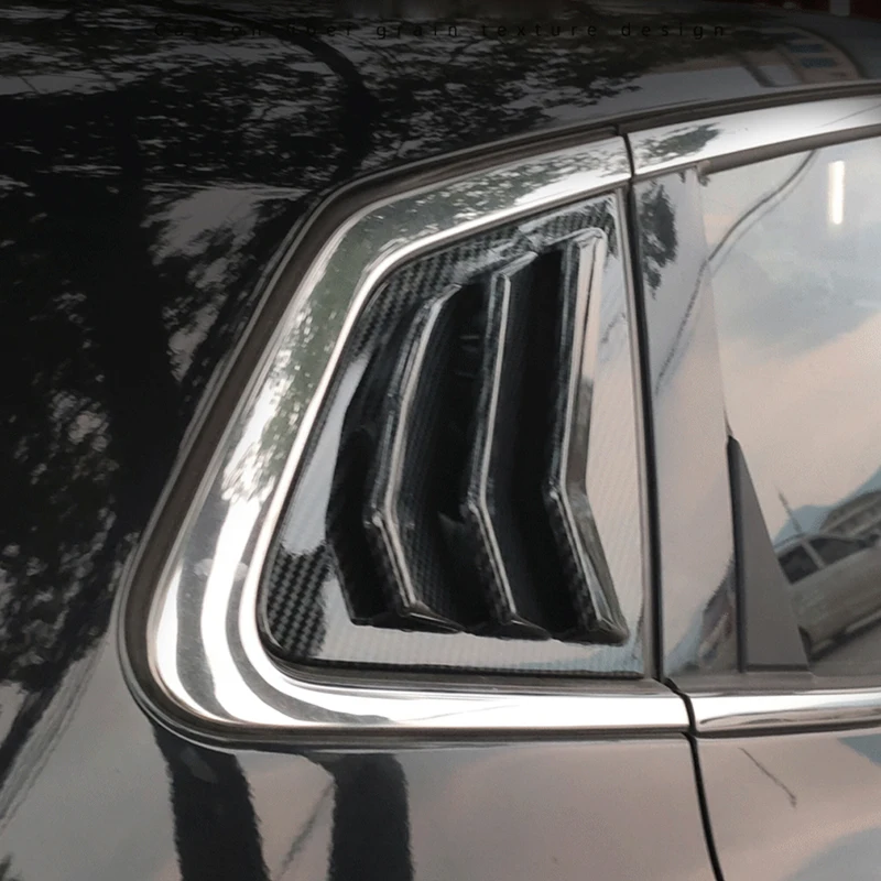 Для Nissan Qashqai J11 2015-2020 наклейка на боковое заднее стекло жалюзи затвор отделка