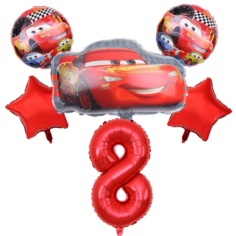 Disney Lightning McQueen Cars Theme Party Supplies Set Theme Kid Birthday Party Decor Family Party Baby Shower Supplies