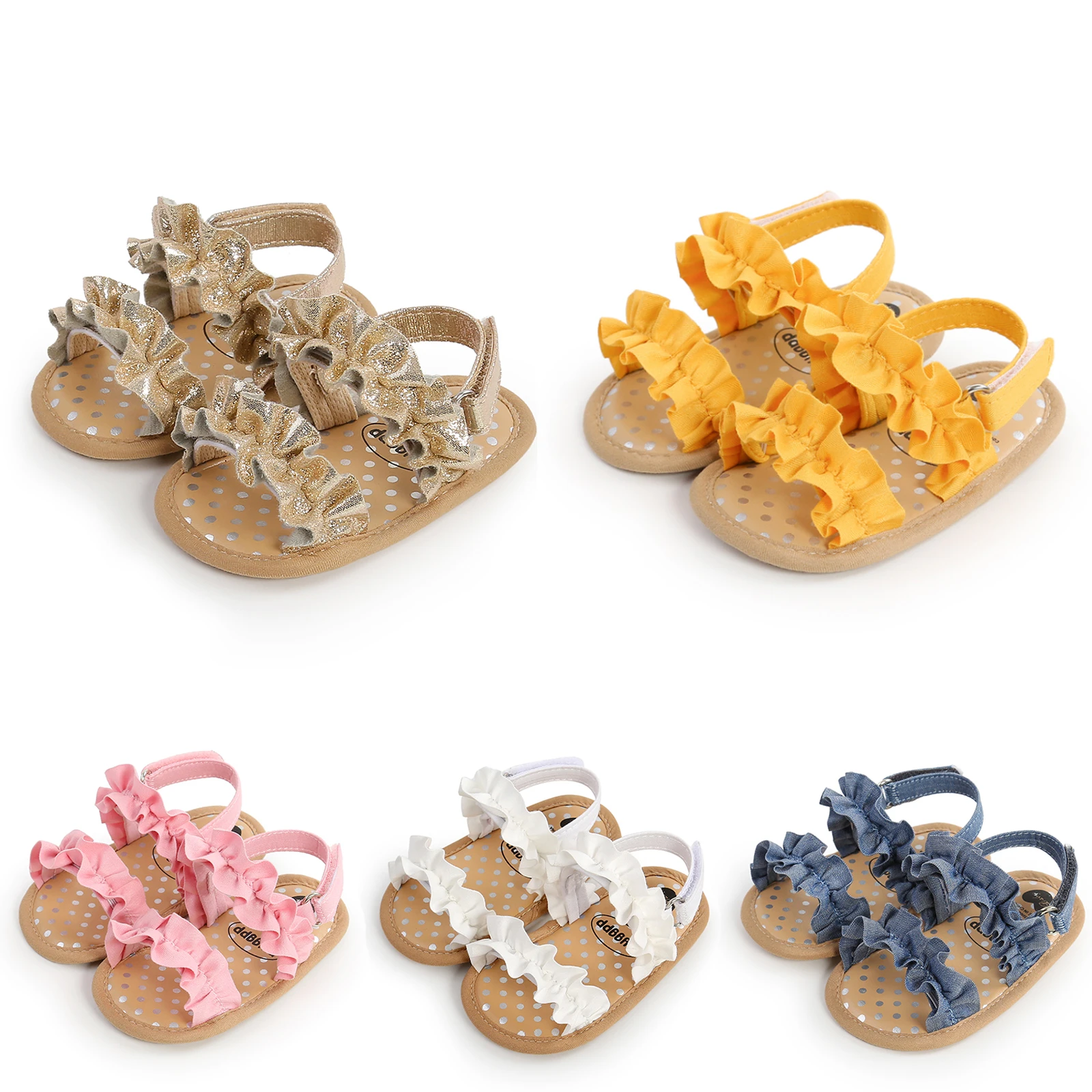 voetstappen Pamflet Zoek machine optimalisatie Mode Pasgeboren Baby Baby Meisjes Sandalen Leuke Zomer Zachte Zool Platte  Prinses Schoenen Baby Antislip Babyschoenen|Sandalen & klompen| - AliExpress