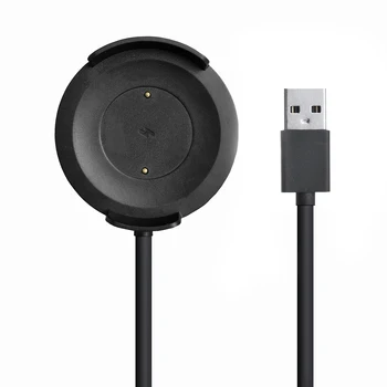 

Desktop Magnetic Adsorption Non Slip Wired Smart Watch Charger Charging Stand Portable Dock Adapter Round ABS For Xiaomi Color