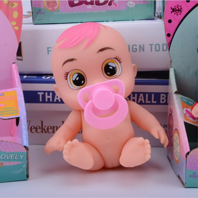 3D силиконовая кукла Inteiro Realista Reborn Cry A Baby, высокое качество, игрушки для детей, кукла-сюрприз, подарок