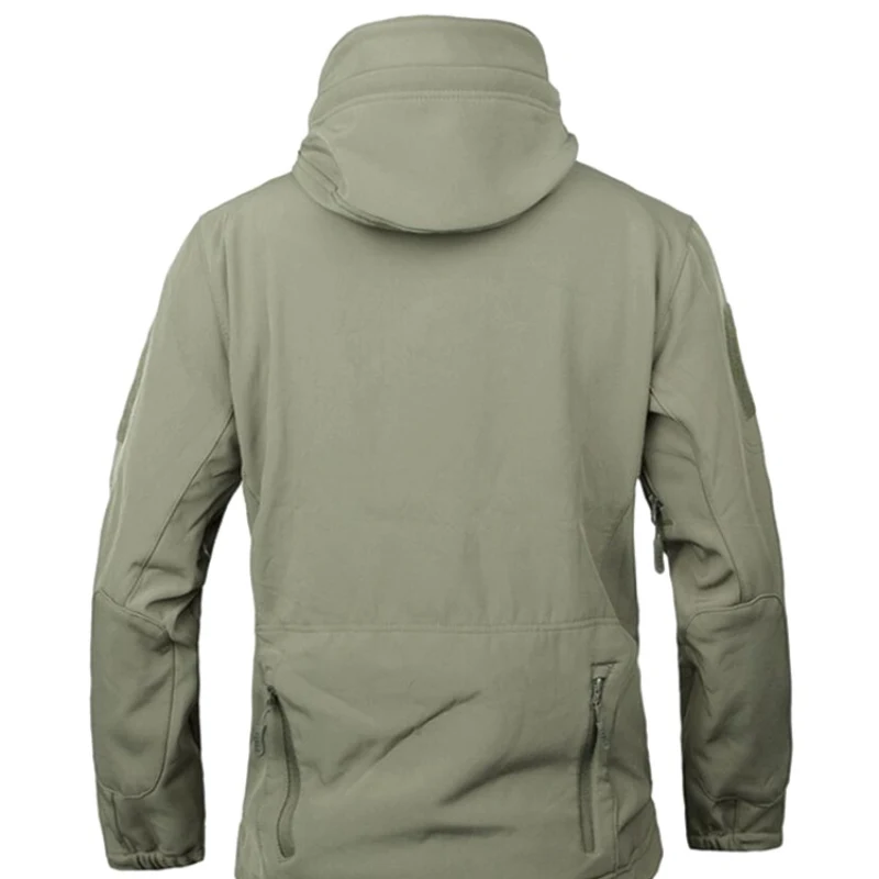 

Outdoor Waterproof SoftShell Jacket Hunting windbreaker ski Coat hiking rain camping fishing tactical Clothing Men