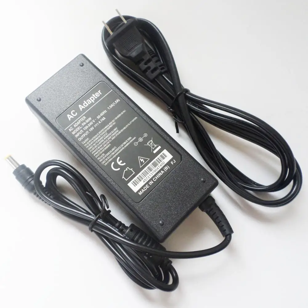 

New 90W AC Adapter Battery Charger Power Supply Cord For Samsung R517 R720 R728 R425 NP R525 RC408 RC508 RC708 AD-9019S AD-9019N