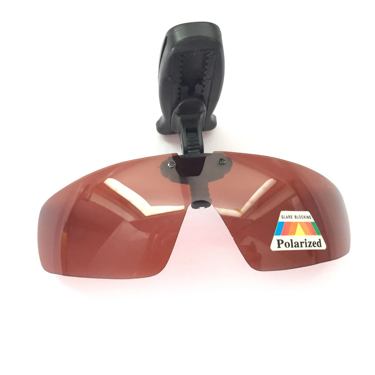 

Outdoor Clip Cap Polarized Light Fishing Sun Glasses College Style Clip Cap Eye-protection Goggles