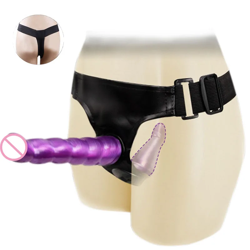 Wearable Strapon Dildo Panties For Lesbian Couples Penis Strap On Harness Realistic Dildo Sex Toys for Women Adults Erotic Toys
