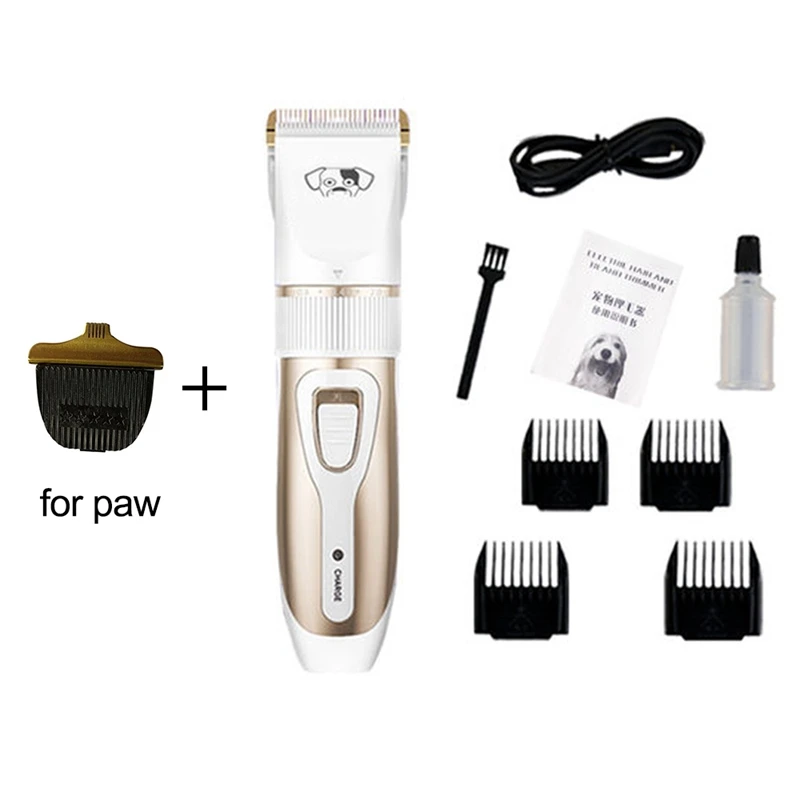 clipper blade set 1 Товары для Триммер для кошек для собак Уход за кошками товары для домашних животных машинки для стрижки собак триммер для волос и ножницы, кусачки для кошек - Цвет: clipper blade set 1
