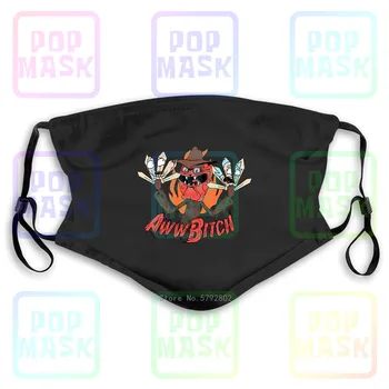 

Dust Mask with Filter Official Rick And Morty- Aww Bitch Washable Reusable Mask