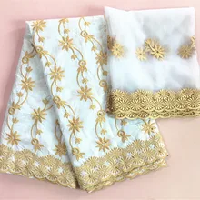 Новое поступление камень Африканский Базен Riche Getzner ткань с вышивкой кружевная ткань Базен платье Базен Риш материал нигерийская Кружевная повязка на голову