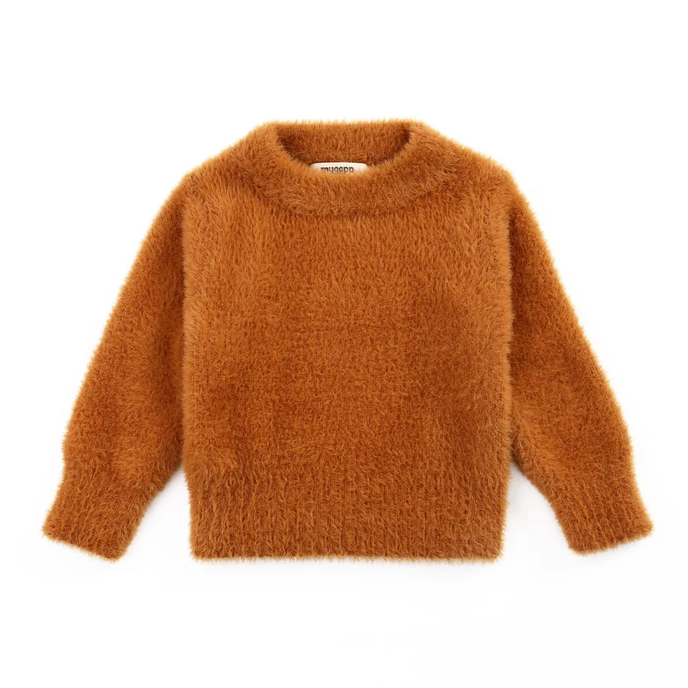 Winter Knit Pullover Sweater Children sweatershirts Long Sleeve Wool Sweaters for Girls Baby Boy Clothes Toddler Sportswear