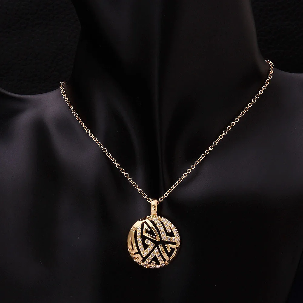 Комплект из колье и серёг с австрийским кристаллом|Ювелирные наборы| |