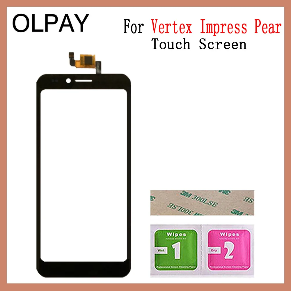 OLPAY 5," сенсорный экран для мобильного телефона Vertex Impress Pear сенсорный экран дигитайзер панель объектив сенсор Переднее стекло Ремонт