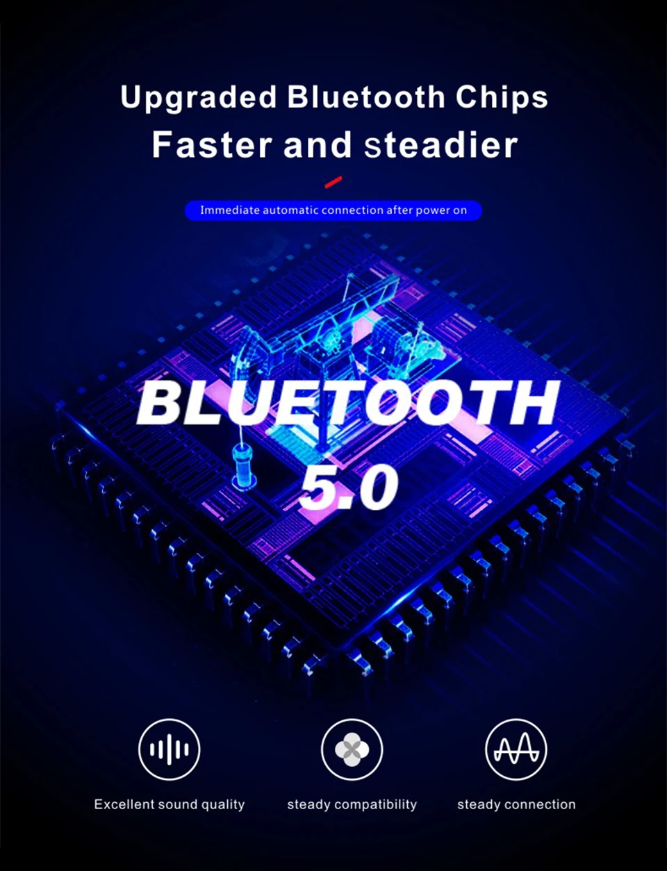 Waterproof Bluetooth Smart Sunglasses BT5.0 Headphones Glasses Call Music Anti-blue Light Glasses Compatible With IOS Android