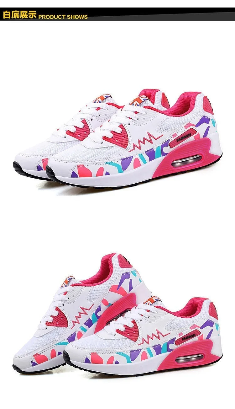 Tenis feminino; Лидер продаж года; женская обувь для тенниса; дышащие модные кроссовки с воздушной подушкой для улицы; женская белая спортивная обувь на шнуровке