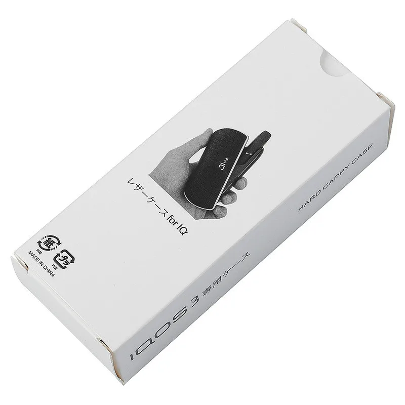Защитный тканевый кожаный чехол для IQOS 3,0 чехол для зарядки покрытие края против царапин сшитые вручную Чехлы аксессуары для электронных сигарет
