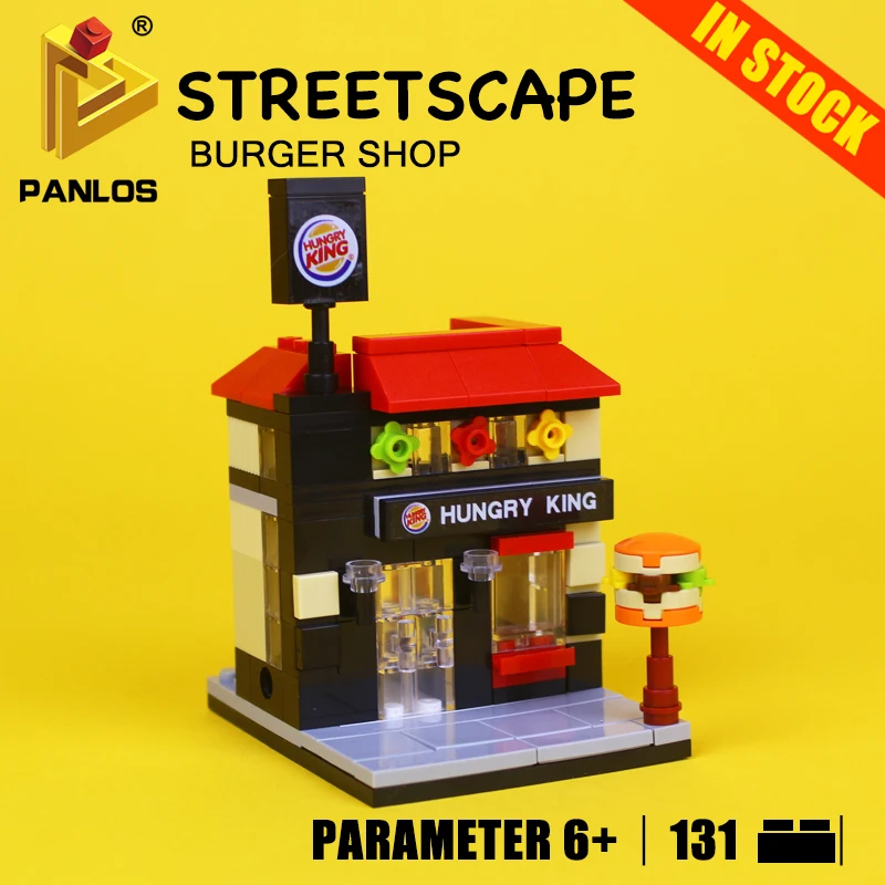 lego burger shop