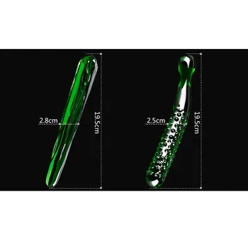 Pyrex Glass Dildo For Women Masturbation Sex Toy Fruit Vegetable Artificial Penis Anal Plug Sex Toy Tune Gays Sex Product 3