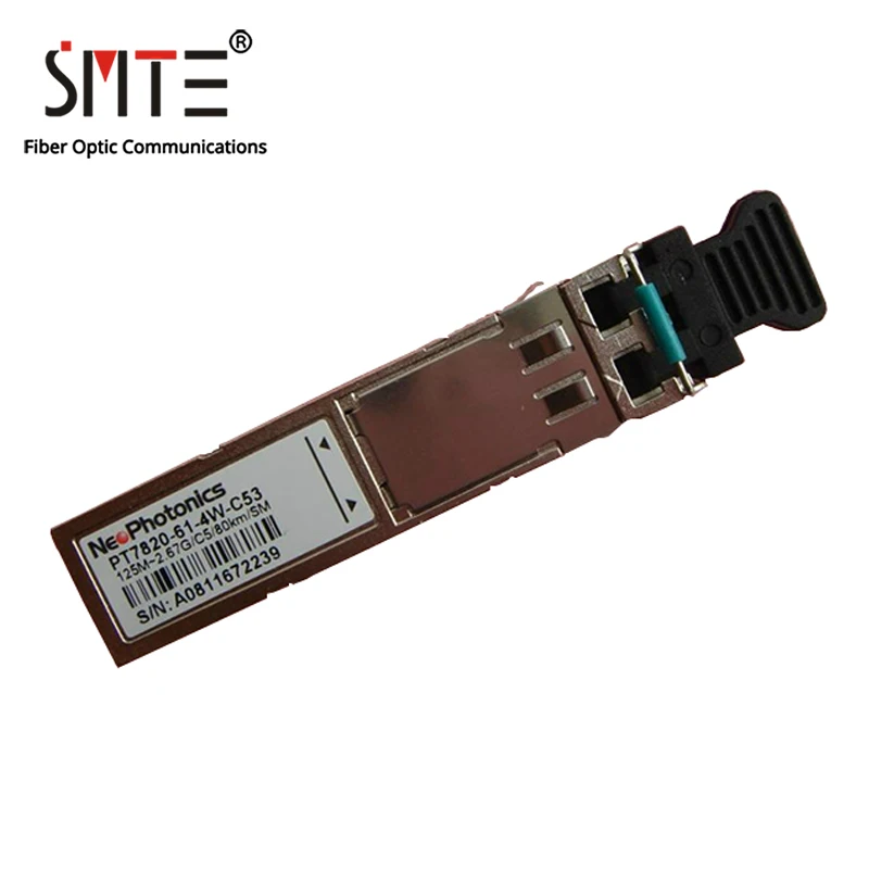 

Nephotonics PT7820-61-4W-C53 125M-2.67G-80km Fiber Optical Module