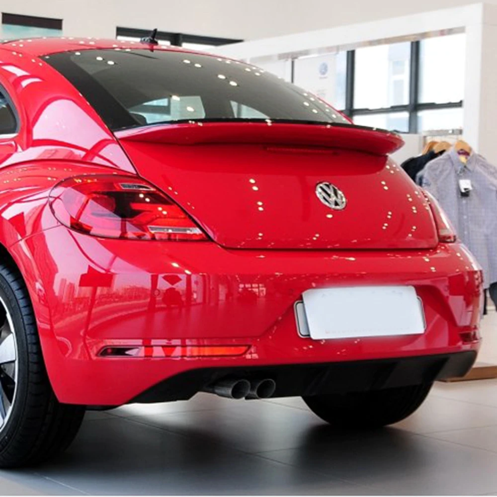 Для Volkswagen VW Beetle 2013 2014 2015 2016 внешний ABS пластик Неокрашенный праймер цвет заднее