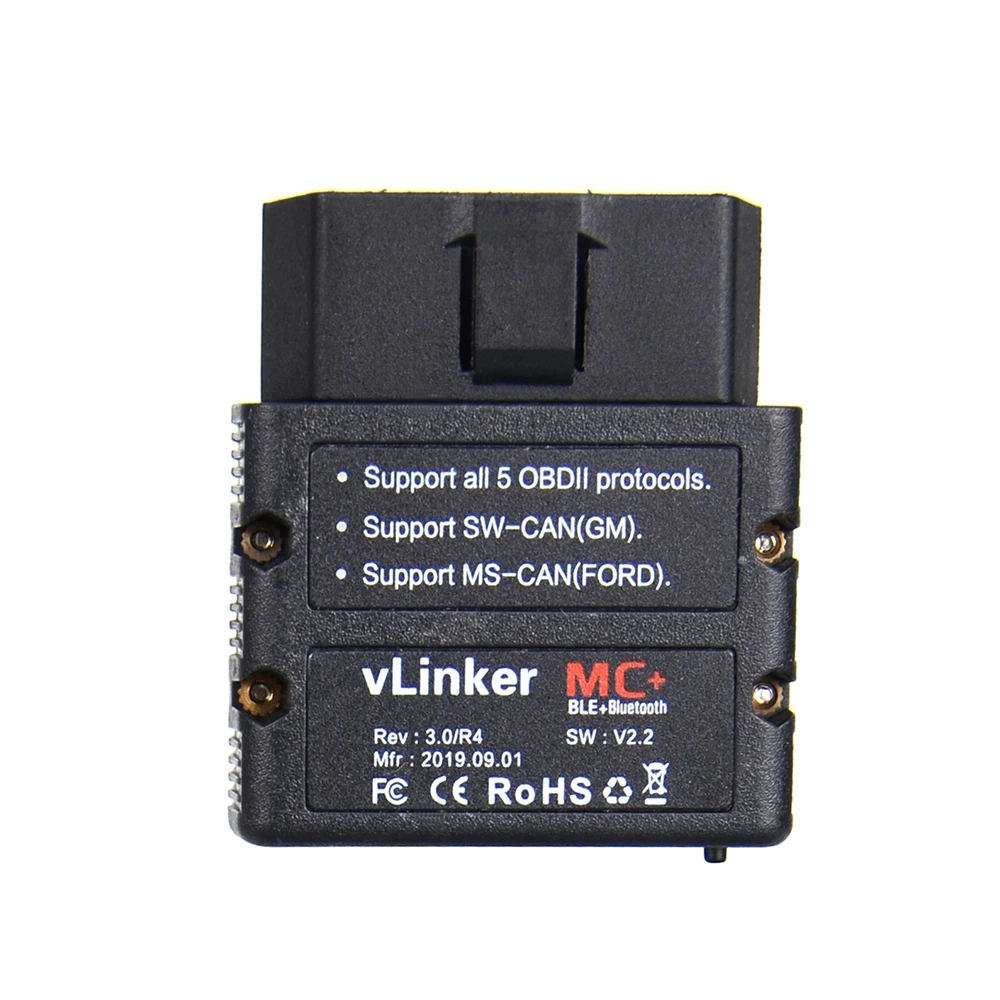 Автомобильный диагностический сканер Vgate vLinker MC + ELM 327 V2.2 Bluetooth 4 0 WIFI ELM327 для Android/IOS