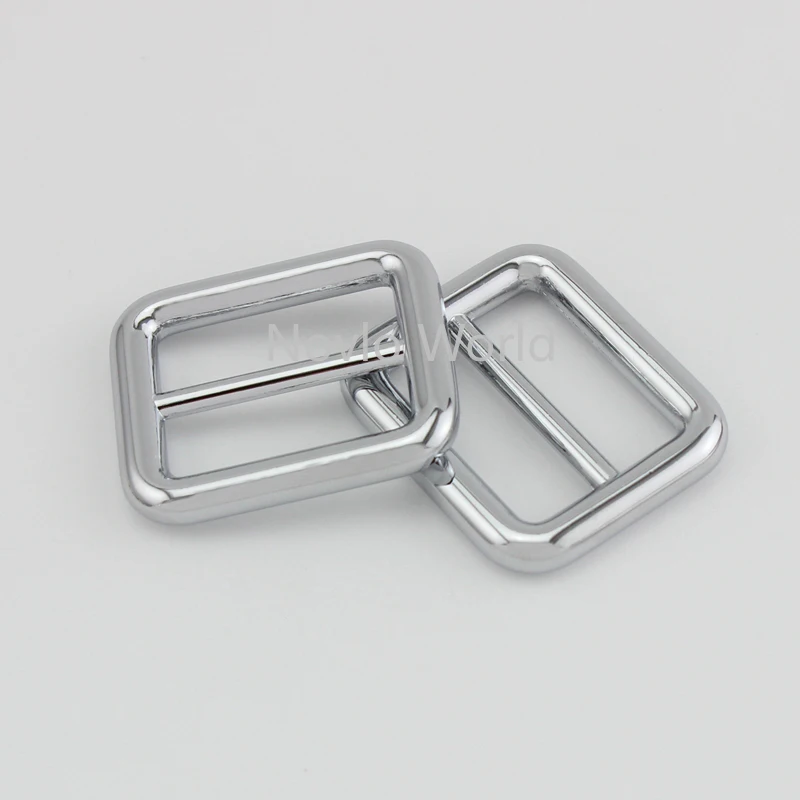 Мир Nolvo 5 20 100 шт. 6 цветов 25*20 мм 1 дюйм хромированная металлическая Тройная