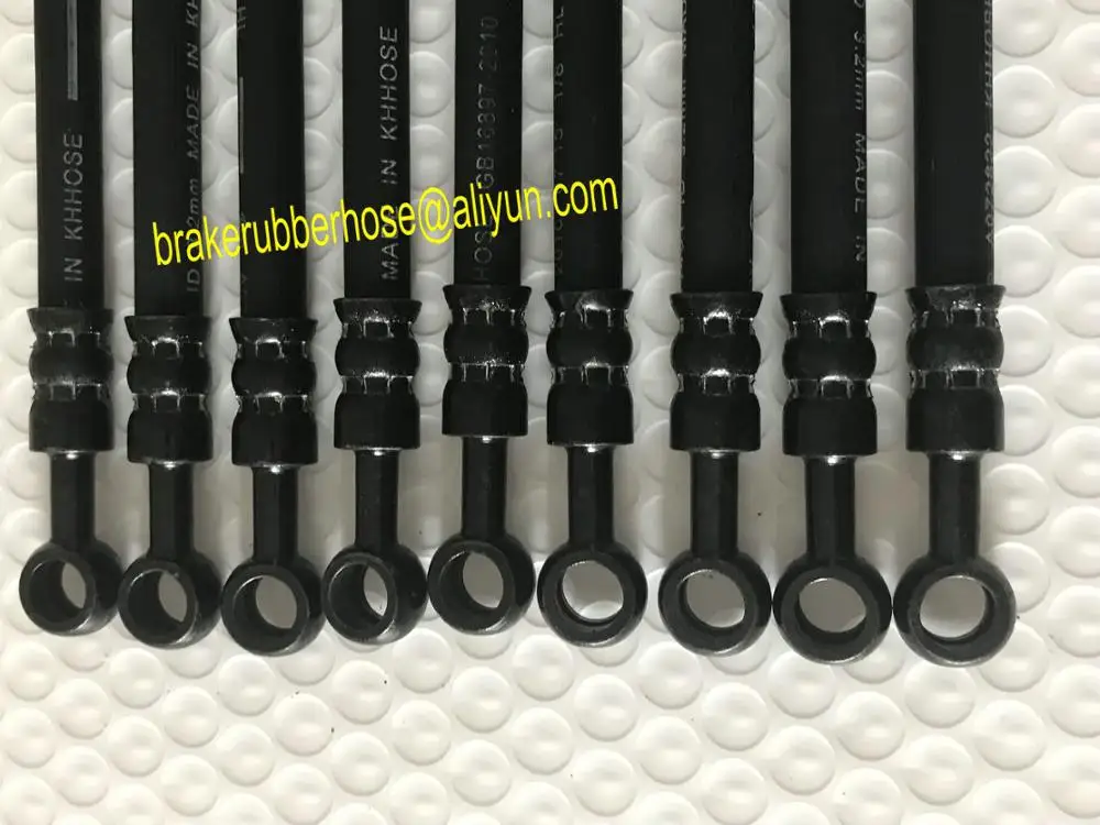 ブレーキアクセサリー ユニバーサルオートバイ油圧ブレーキホース 30 Cm-220 Cm 28°クラッチ編組ブレーキホースラインパイ  30CM/50CM/60CM/80CM/100CM/110CM/150CM/200CM/220CM オートバイブレーキラインオイルホ バイクのブレーキライン  オートバイ油圧クラッチブレーキ ... オートバイホース オートバイ ブレーキ クラッチ オイルホース ライン パイプ 油圧 強化 ステンレススチール 編組 ブラック ユニ