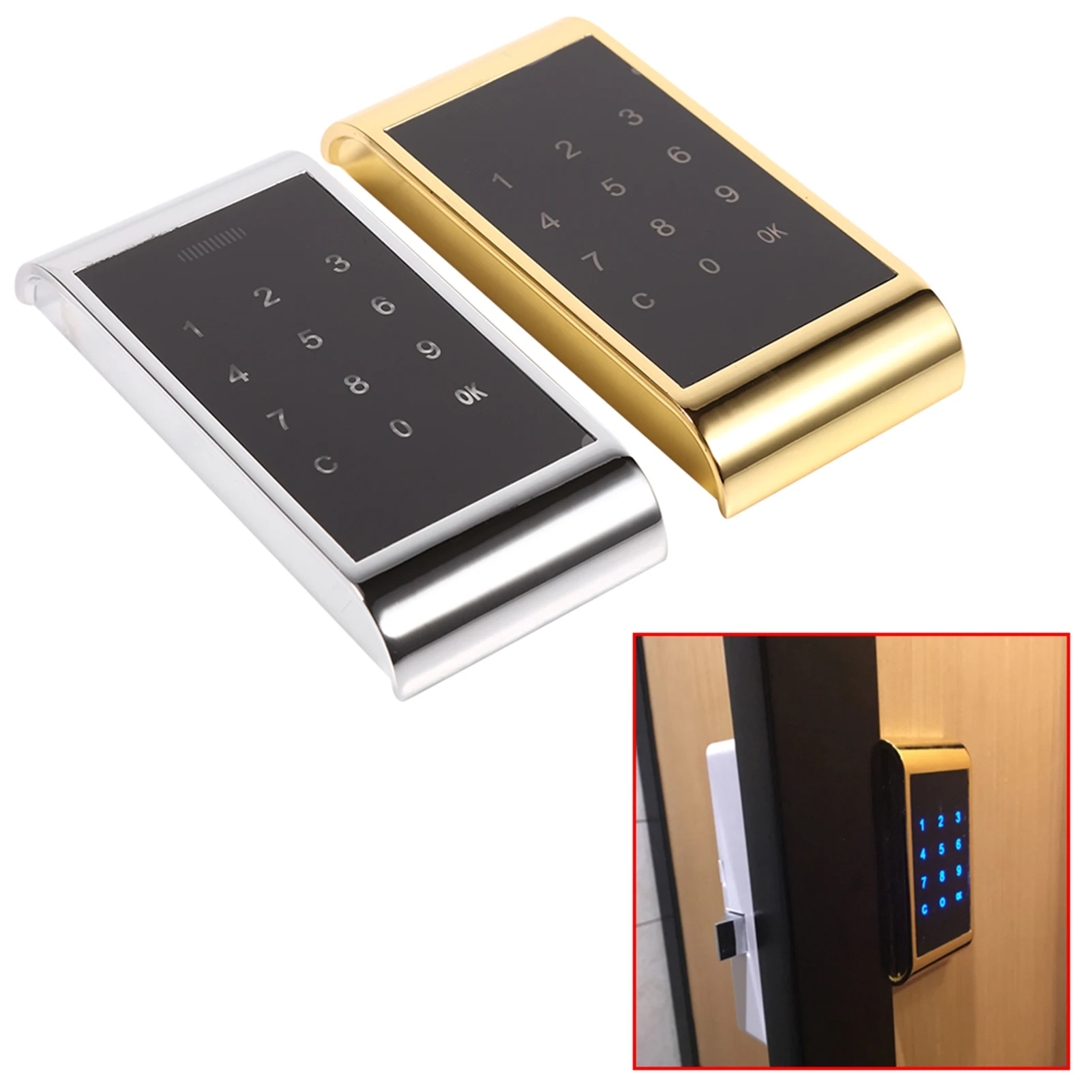 Touch Keypad Password Key Card Reader Lock Digital Electronic Security