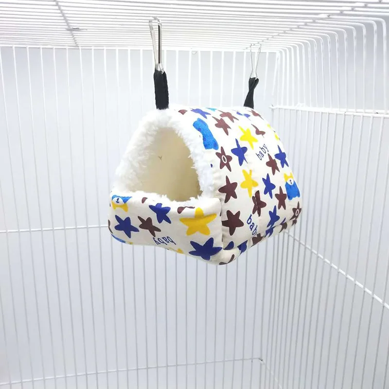Pet крыса, хомяк гамак подвесная кровать собаки мелких животных: кролика, мягкий теплый домик клетка