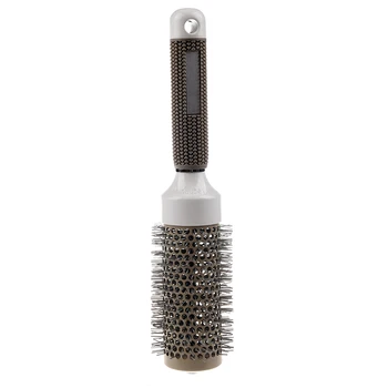 

Hair Brush Ceramic Iron Round Comb Barber Dressing Salon Styling(25mm)