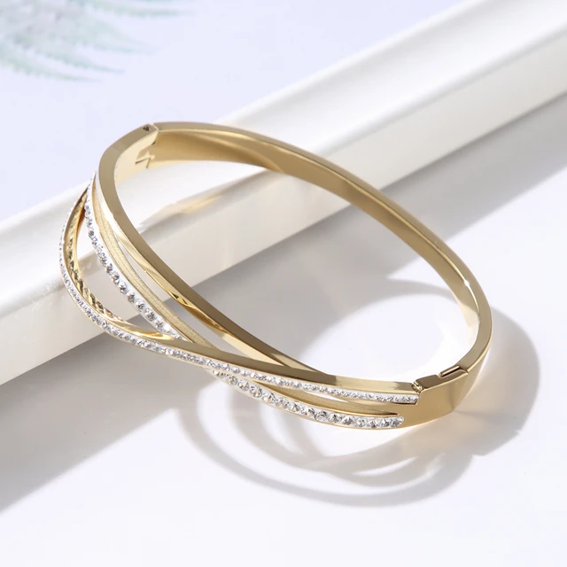 1.76CT All Moissanite Bangle for Women Luxury Quality Jewelry S925 Sterling  Silver Bracelets Birthday Christmas Gift - AliExpress