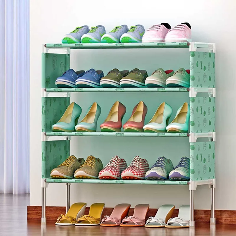 

Organizer Dustproof Shoes Storage Non-woven Cloth Multi-layers Shoe Rack Waterproof Creative Shoes Cabinet Rack DIY