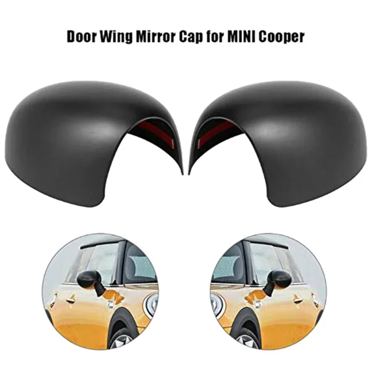 2 шт боковое зеркало заднего вида Чехлы для MINI Cooper R52 R50 R53 2001-2006