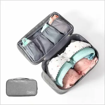 

AU Travel Storage Bag Underwear Socks Lingerie Bra Organizer Cosmetic Pouch