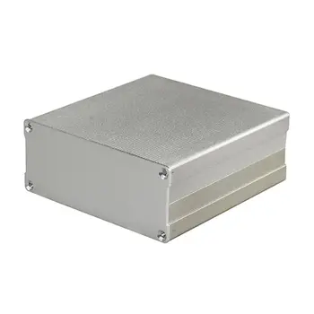 100*97*40mm (L*W*H) Aluminum Box Enclosure Silver Case Project electronic DIY