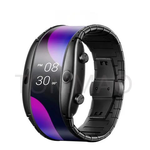 NEW Nubia ALPHA Watch phone 4 01 foldable flexible display Sports Real-time message reminder Bluetooth calling Mid-air gestures