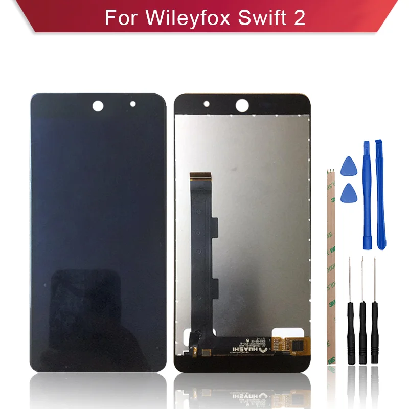 1 шт. для Wileyfox Swift 2 ЖК-дисплей с сенсорным экраном Swift2 Plus ЖК-дисплей дигитайзер полная сборка