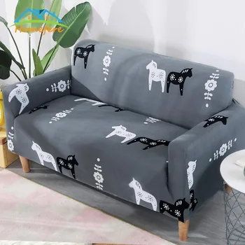 

Geometric Sofa Cover Elastic for Pets for Living Room Armchair Slipcovers Stretch Corner Sofa Couch Cover