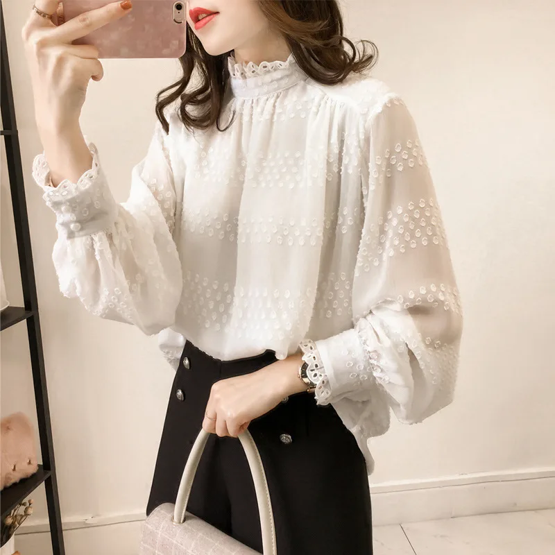 TUHAO, модная женская блузка, рубашка размера плюс 4XL 3XL, шифоновые рубашки, женская одежда, женские топы, блузки для офиса, WM54