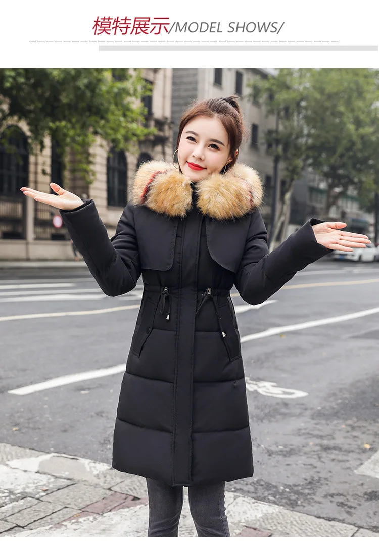 Зимняя женская куртка с капюшоном и меховым воротником, парки, теплые женские парки, Женская куртка большого размера, Casacos Femininos, женские пальто и куртки