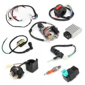 

^ATV Complete Wiring Harness CDI Wire Ignition Electric 50 70 90 110 125CC Kits