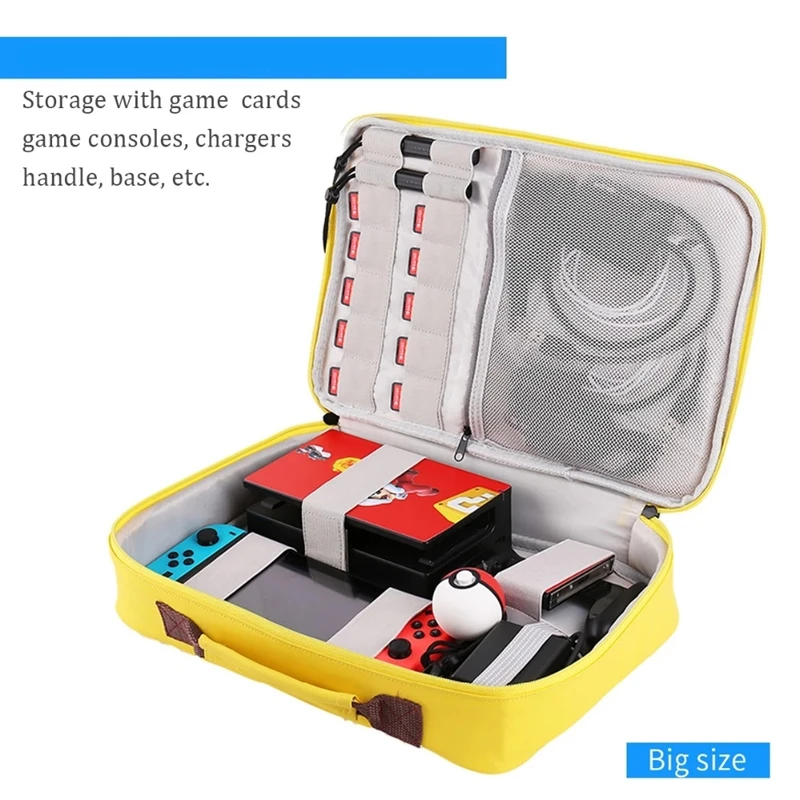 

Portable EVA Storage Bag Cover Cases For Nintend Switch Case NS NX Console Protective Shell Accessories Controller Travel funda