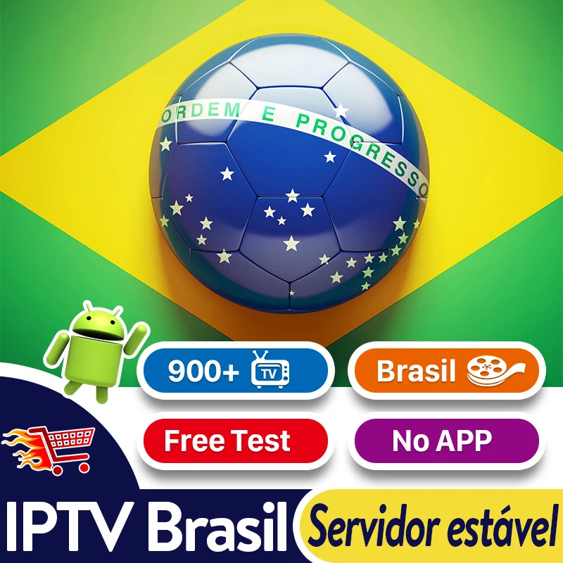 

6 Months 4K IPTV Brazil Portuguese Android IPTV Code Support EPG Free Test Brazil IP TV No App Included