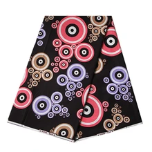 6 ярдов Африканский принт батик ткань высокое качество настоящая вощеная ткань Анкара для женского платья голландская настоящая восковая ткань 245