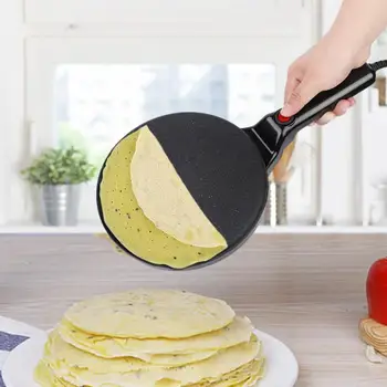 

Non-stick Electric Crepe Maker Pizza Pancake Machine Griddle Baking Pan Cake Machine Kitchen Appliances 110V 220V 800W