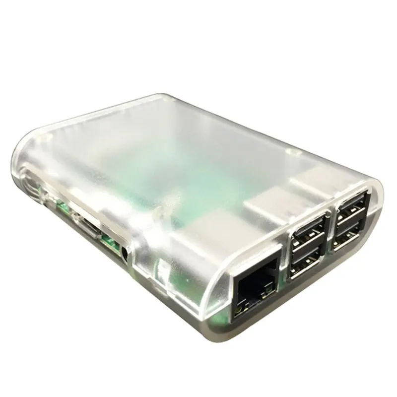 

Plastic Case For Raspberry Pi Box Shell For Raspberry Pi 3/2/B+(Transparent)