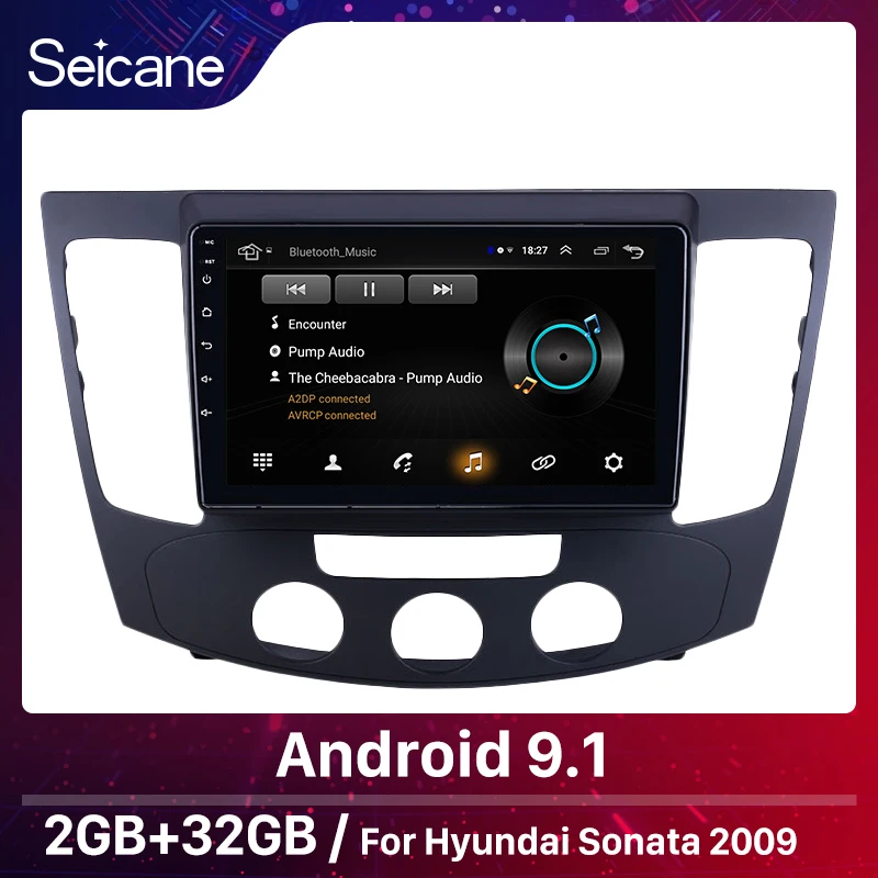Seicane 2 ГБ + 32 Android 10 0 GPS Автомобильный мультимедийный плеер 9 дюймов Navi RDS радио для