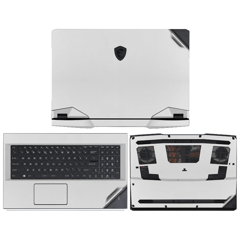 Laptop Sticker Laptop Decals for MSI GS76/GP76/GP66/GS77/GT77 PVC Vinyl Sticker for MSI GF76 17.3"