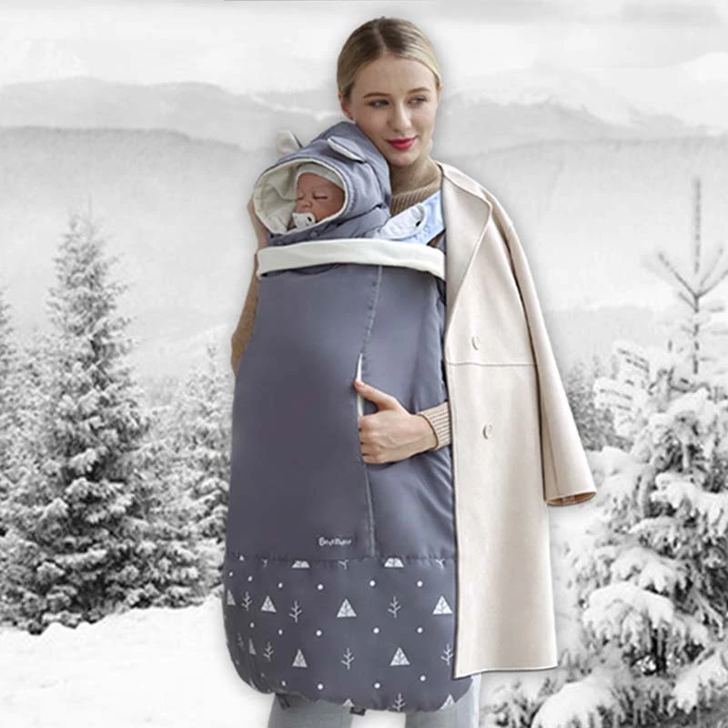 Smgslib Echarpe Epaisse Et Chaude Pour Bebe Porte Bebe D Exterieur Coupe Vent Sac A Dos Pour Bebe Porte Couverture Cape Fonctionnelle Couverture D Hiver Aliexpress