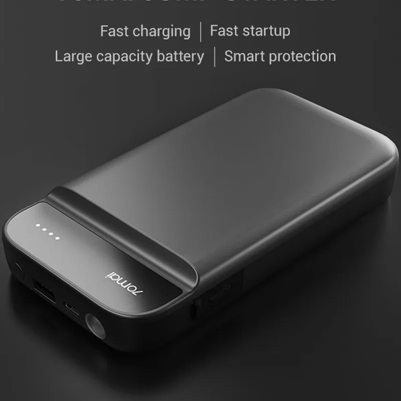  XIAOMI 70mai Jump Starter 11100mAh Portable Car Jump Starter Emergency Battery Booster Waterproof B