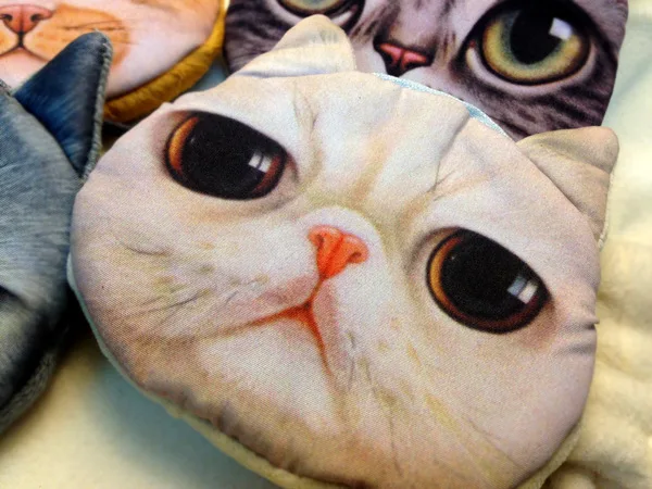 Cartoon Cat Coin Purse Kids Purse Zipper Children Wallet Girls Small Money Bag Animal Prints Coin Card Holder card holder coin purse coin wallet