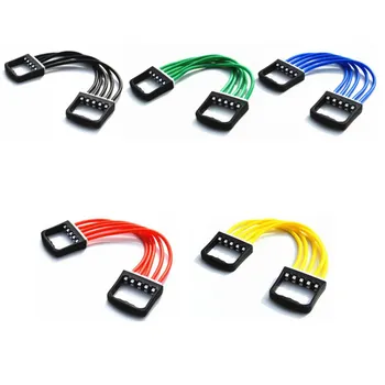 

Resistance Chest Expander Removable Latex Tube Spring Rope Workout Muscle Fitness Rubber Elastic Bands for Sports Exercise